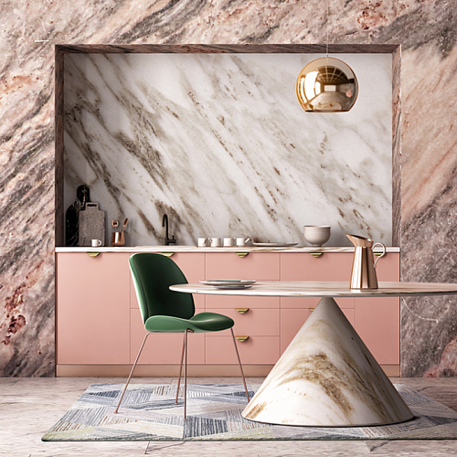 سجادة عصرية منسوجة آليًا