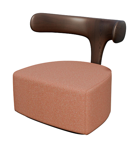Moby Dick Terracotta Lounge Chair