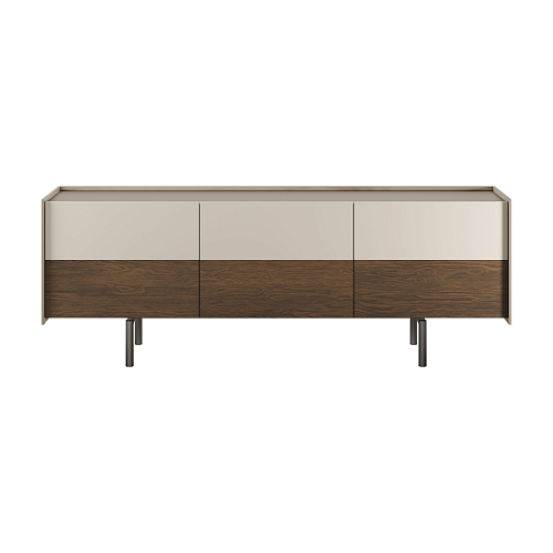Acadea Modern Three-Door Italian Sideboard