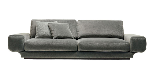 Milo Gray Three Seater Sofa