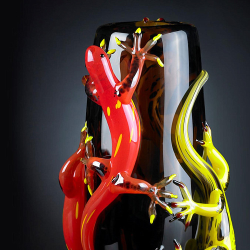 Gecko Large Italian Vase