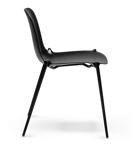 Dogo Black Chair (Set of 2)