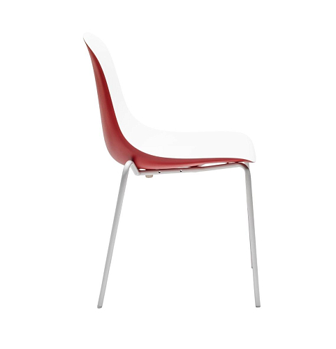 Gotham Red & White Chair (Set of 2)