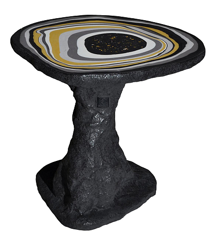 Black Charles Crafted Side Table