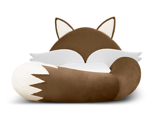 سرير «وِكر الثعلب الدافئ»
