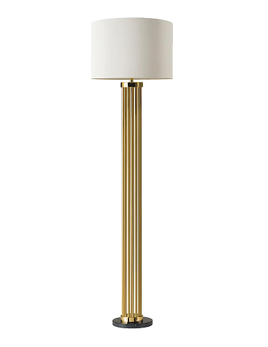 Floor Lamp with Marble Base
