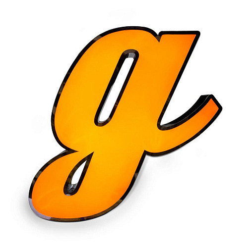 Glowing Letter