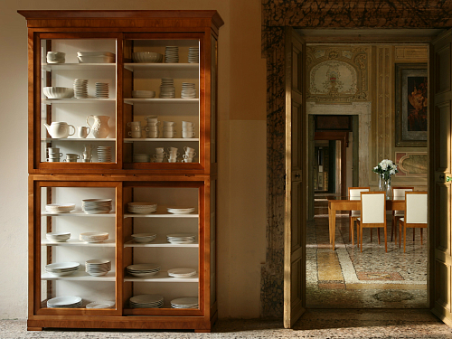 Biedermeier Handcrafted Bookcase