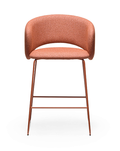 Bel Terracotta Bar Stool