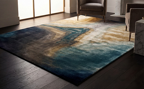River Aureum Handmade Rug