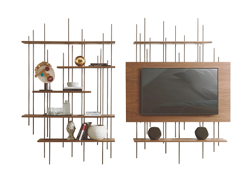 Tube Bookcase