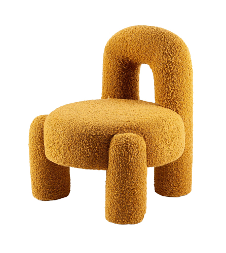 Marlon Modern Yellow Armchair