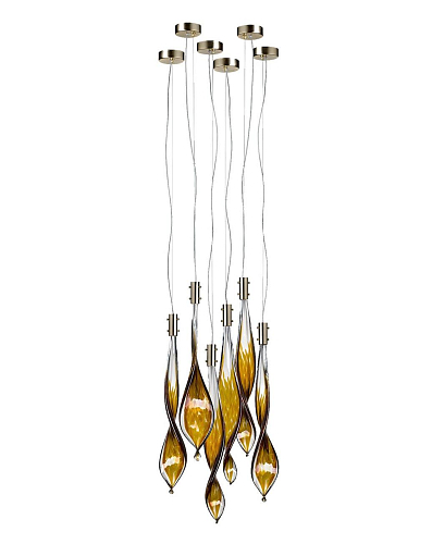 Venetian Leaves 6-Light Pendant