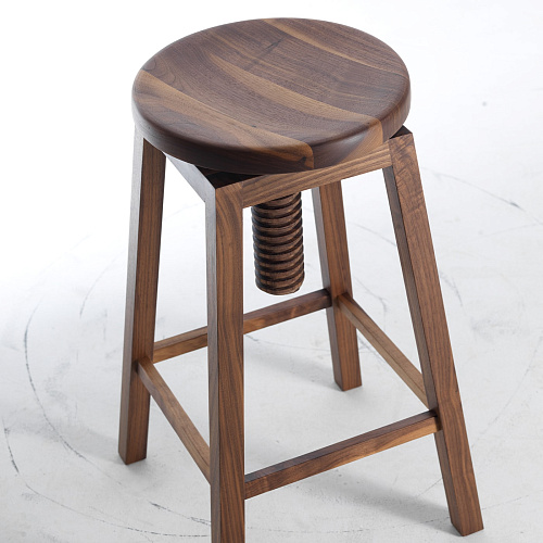Invito High Brown Stool