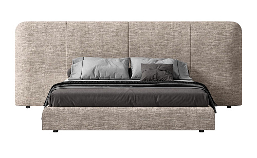 سرير «بورتلاند» بلوح رأس مرتفع