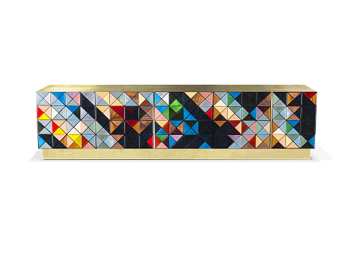 Mosaic TV Cabinet