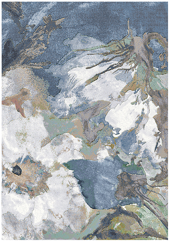 سجادة زهرية عصرية