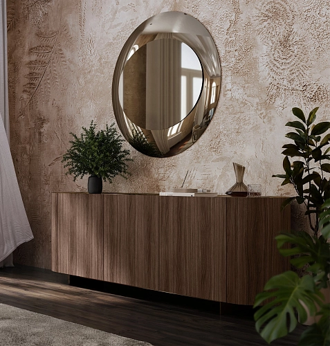 Lingotto Wood Modern Sideboard