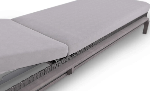 سرير تشمس «هيريتج» رمادي