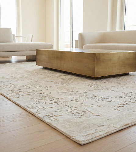 Ivory Stone Handmade Rug