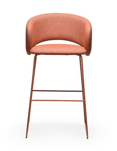Bel Terracotta Bar Stool