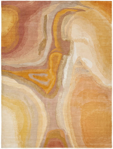 Amber Marble Handmade Rug