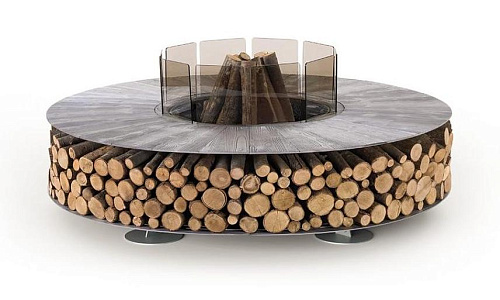 Textured Artisan Fire Pit