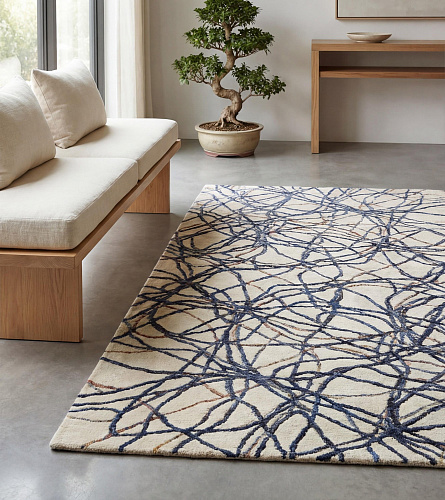 Filigree Silence Artisan Rug