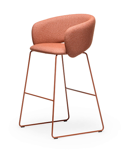 Bel Terracotta Bar Stool