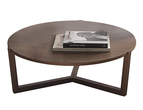 Denny Round Crafted Coffee Table