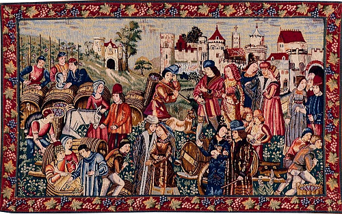 سجادة جدارية «سوق النبيذ»