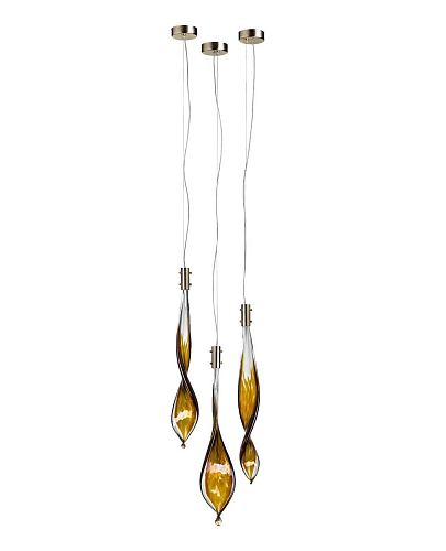 Venetian Leaves 3-Light Pendant