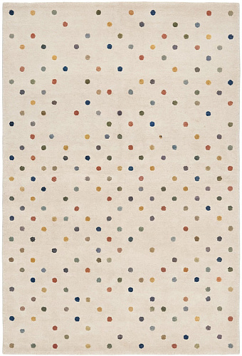 Ivory Dotage Handmade Rug