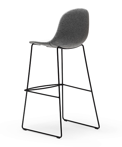 Gotham Grey Bar Stool