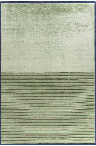 سجادة خضراء مخططة