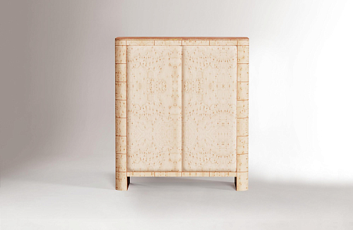 Soft Cage Wooden Bar Cabinet
