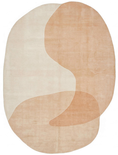 Soft Contour Sand Designer Rug