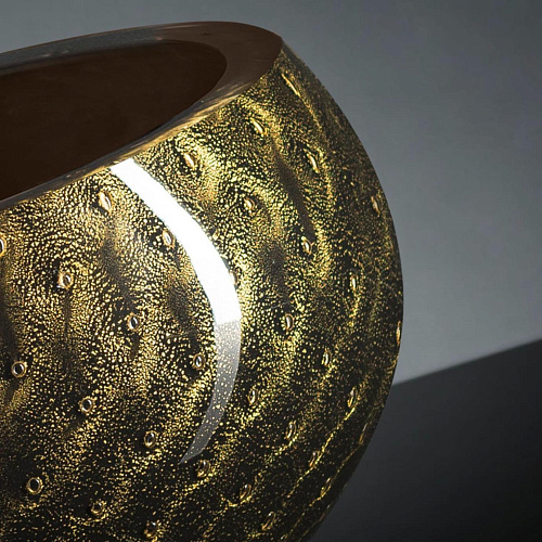 Mocenigo Black and Gold Italian Bowl