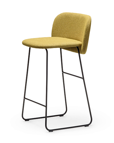 Chips Yellow Bar Stool