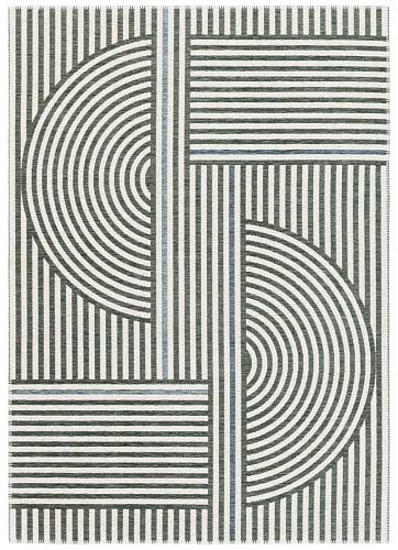 Chantilly Righe Beige Flat-Woven Rug