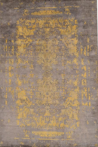 Bamboo Silk Yellow Rug