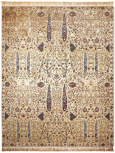 Pine Garden Gold Rug