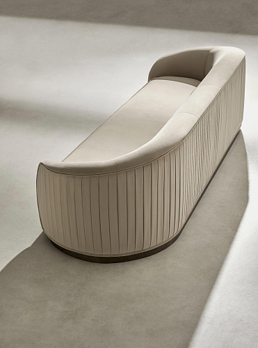 كنبة أبانو البيج الكبيرة