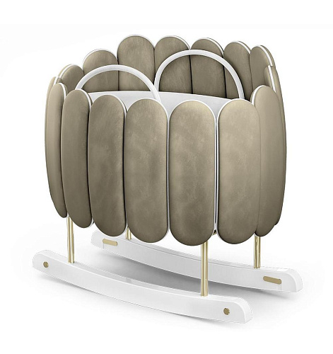 سرير أطفال هزّاز «لوتس»