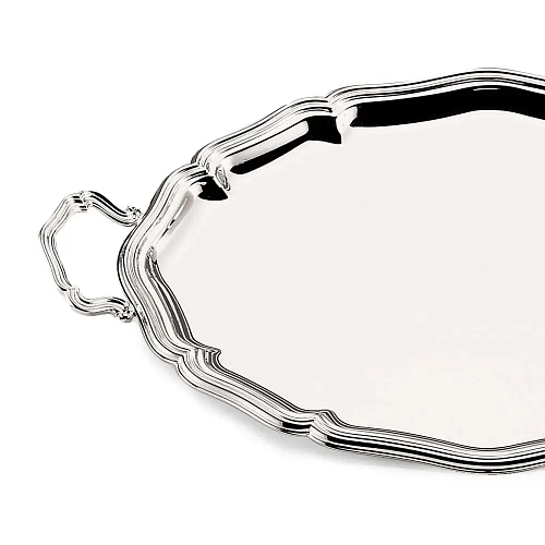 700 Silver-Plated Oval Tray