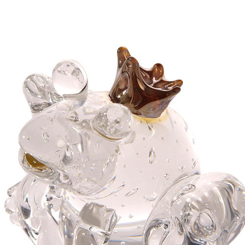 Prince Glass Figurine Italian Design