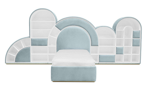 Bubblegum Marshmallow Bed (Blue)