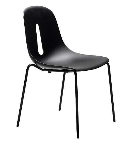 Gotham Black Chair (Set of 2)