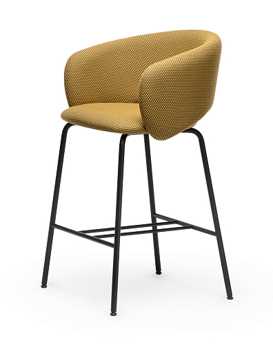 Bel Yellow Bar Stool