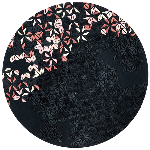Harmony Black Contemporary Rug